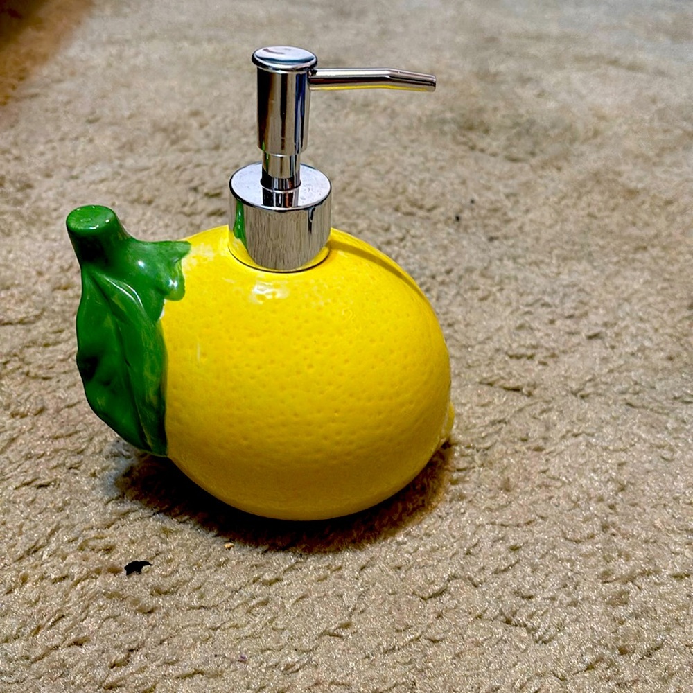 Lemon Soap Dispenser